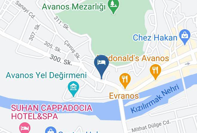 Avanos - Sofa Hotel Maps