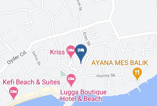 Bodrum - Bodrum Sofabed Hotel Maps