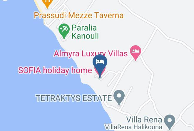 Kerkira - Sofia Holiday Home Maps
