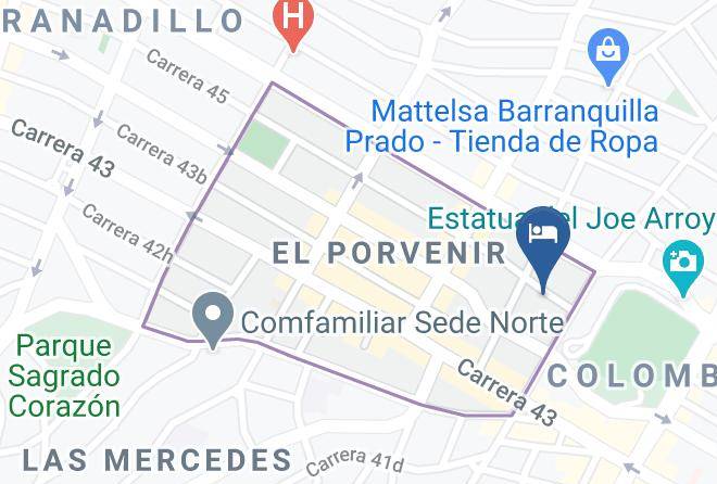 Barranquilla - Sofichic Hotel Boutique Maps