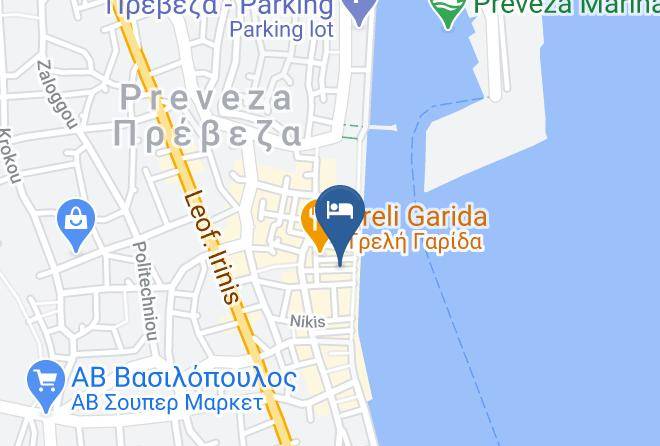 Preveza - Sofita Hotel Maps