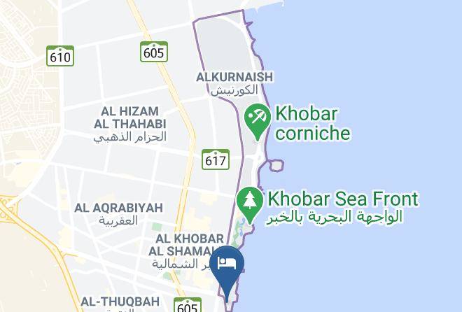 Al Khobar - Sofitel Al Khobar The Corniche Maps