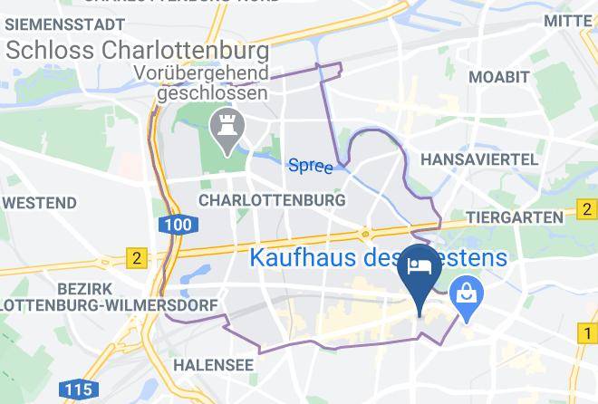 Stadt Berlin - Dorint Kurfurstendamm Berlin Maps