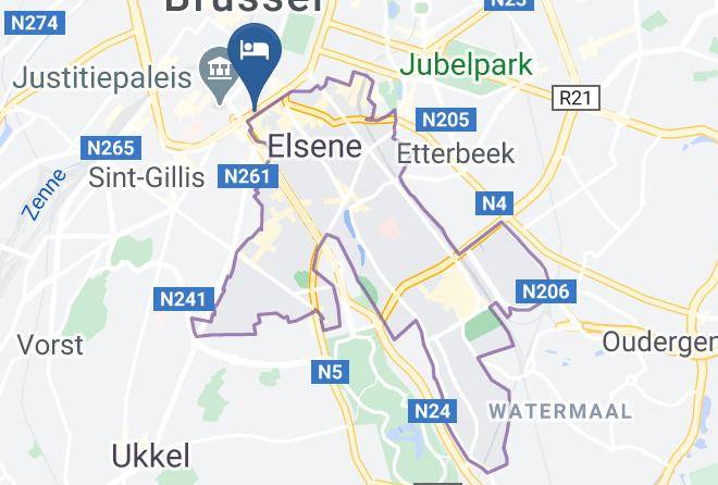 Elsene - Le Louise Hotel Brussels MGallery Collection Maps