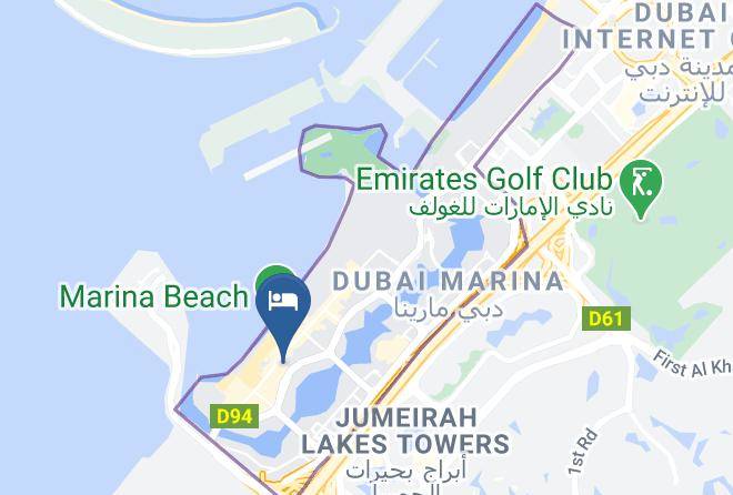 Sofitel Dubai Jumeirah Beach Map