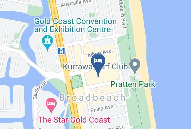 Gold Coast - Sofitel Gold Coast Broadbeach Maps