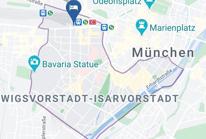 Munich District - Sofitel Hotel Munchen Bayerpost Maps