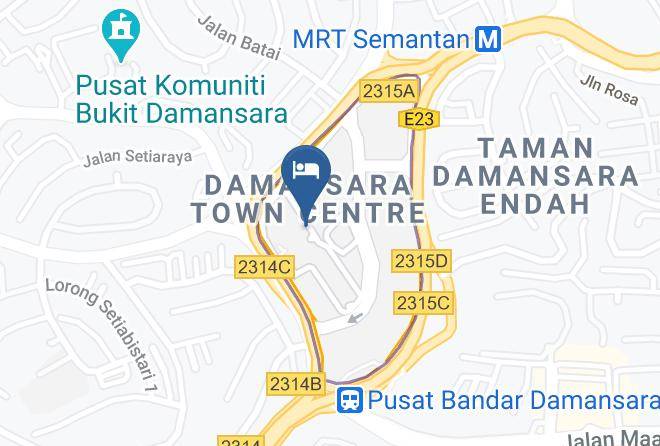 Kuala Lumpur - Sofitel Kuala Lumpur Damansara Maps