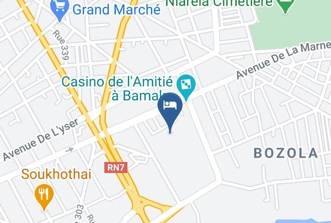 Bamako - Sofitel L'amitie Bamako Maps