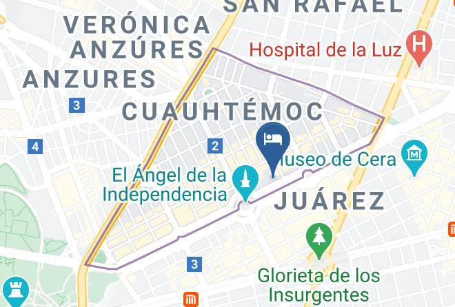 Cuauhtemoc - Sofitel Mexico City Reforma Maps