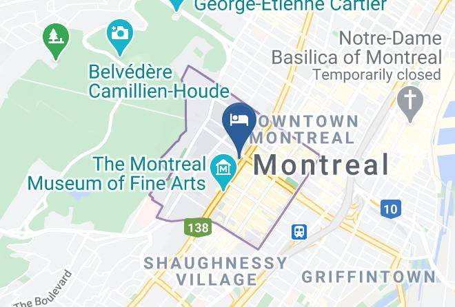 Montreal - Sofitel Montreal Le Carre Dore Maps