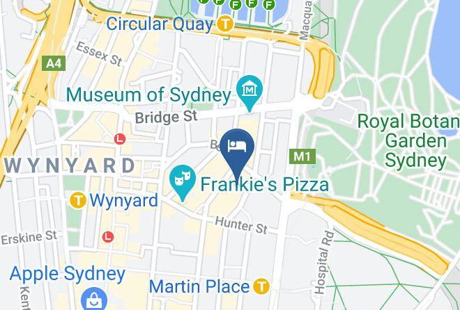 Sydney - Sofitel Sydney Wentworth Maps
