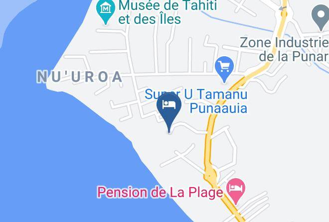Puna Auia - Sofitel Tahiti Ia Ora Beach Resort Maps