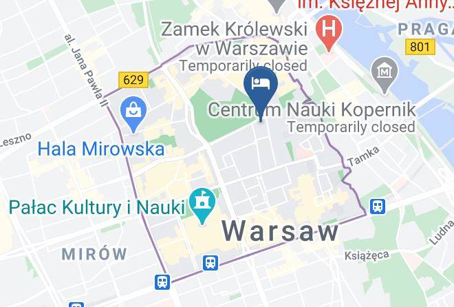 Warsaw - Sofitel Warsaw Victoria Maps