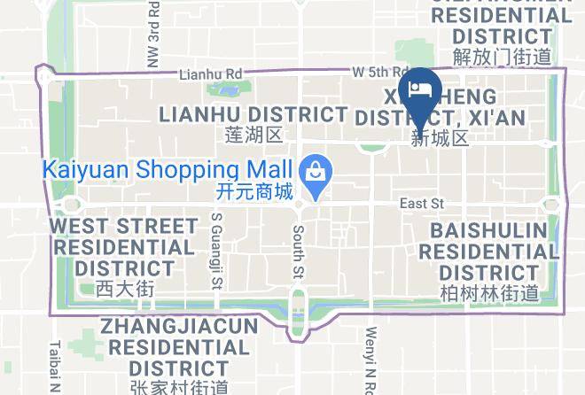 Xi An - Sofitel Xian On Renmin Square Maps