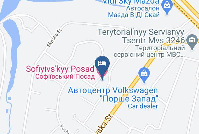 Kiev Sviatoshyn Raion - Sofiyivskyy Posad Maps