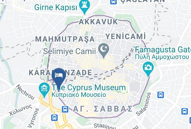 Lefkosa - Castelli Hotel Nicosia Maps