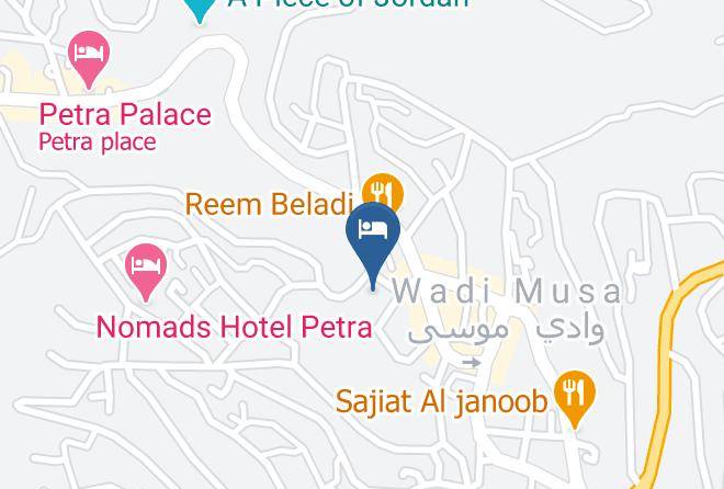 Petra - Sofsaf Hotel Maps