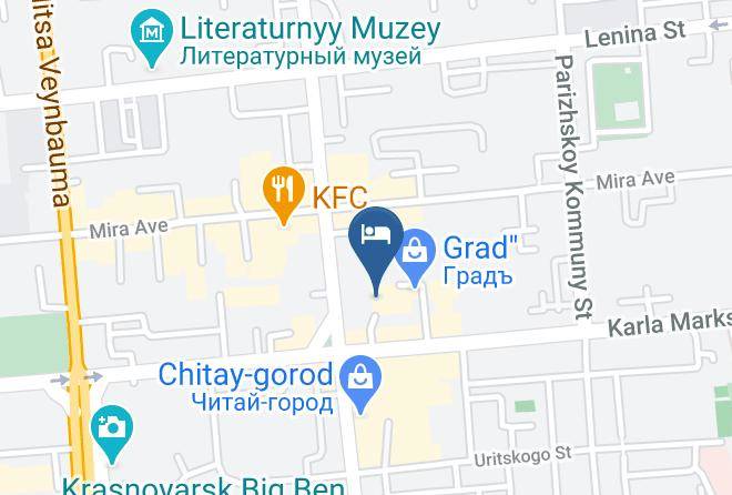 Krasnoyarsk - Soft Hotel Maps