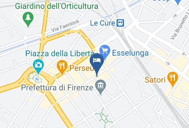 Florence - Soggiorno Michelangelo Maps