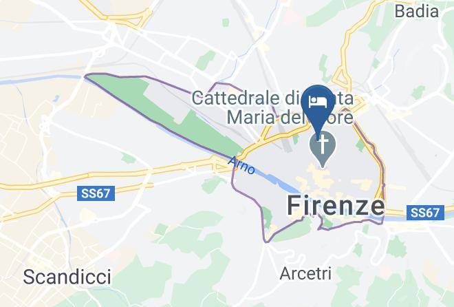 Florence - Soggiorno Pezzati Maps