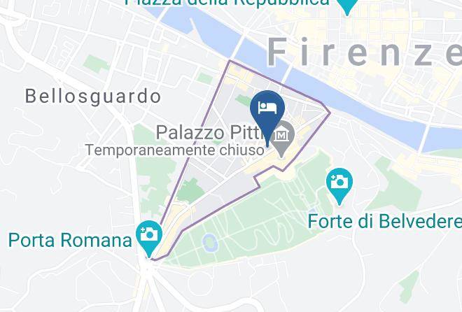 Florence - Soggiorno Pitti Maps