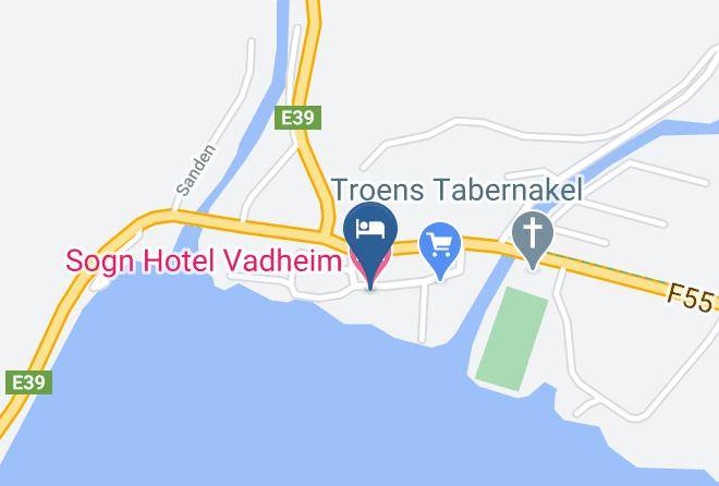 Hoyanger - Sogn Hotel Vadheim Maps
