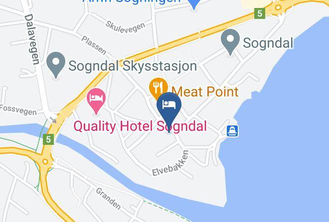 Sogndal - Sogndal Lodge & Guiding Maps