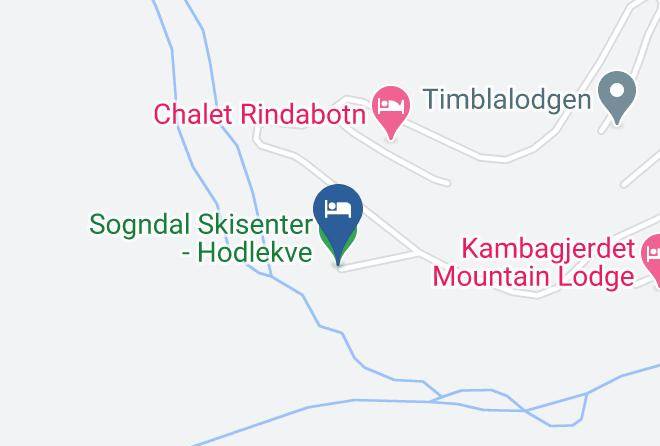 Sogndal - Sogndal Skisenter Hodlekve Maps
