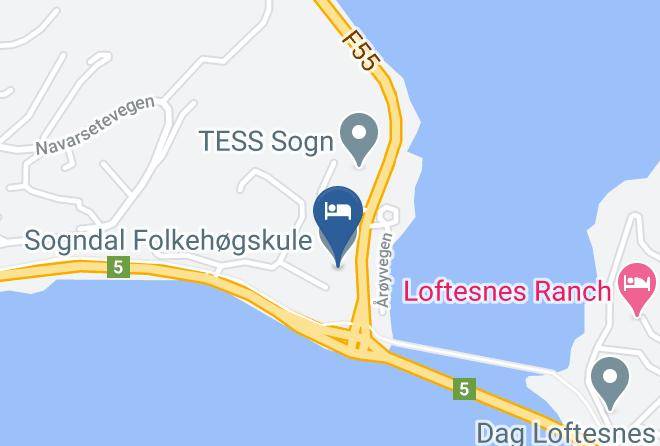 Sogndal - Sogndal Vandrerhjem Maps