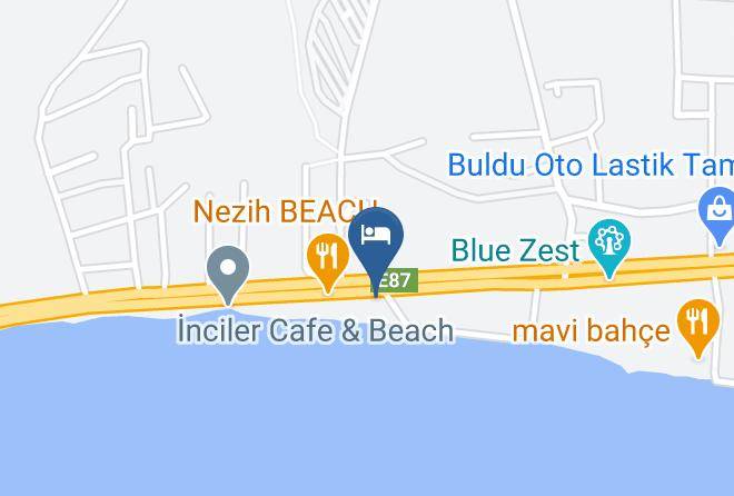 Edremit - Sohbet Beach Otel Maps