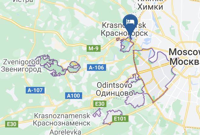Krasnogorsky District - Soho Beach Hotel Maps