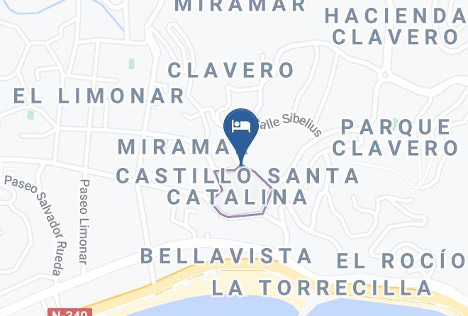 Soho Boutique Castillo De Santa Catalina Map