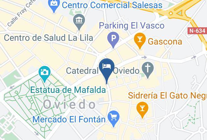 Asturias - Soho Boutique Oviedo Maps
