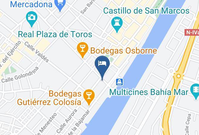 Soho Boutique Puerto Map