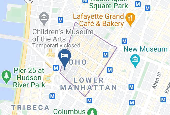 New York - Soho Grand Hotel Maps