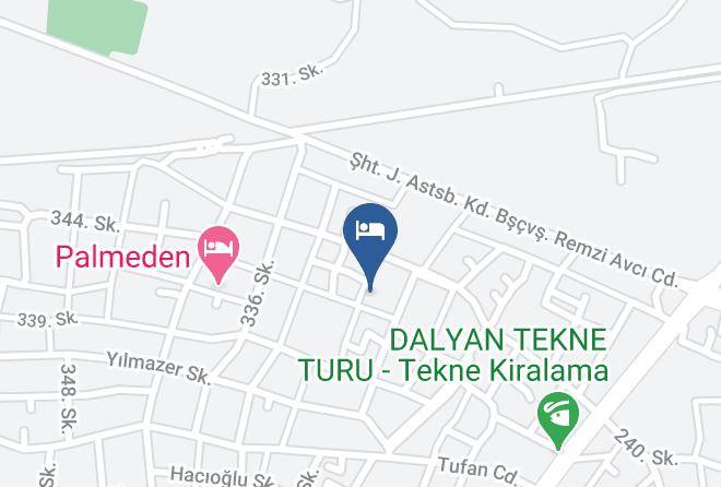 Ortaca - Soho Hotel Dalyan Maps