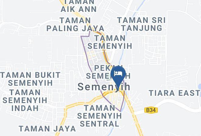 Hulu Langat - Soho Hotel Semenyih Maps