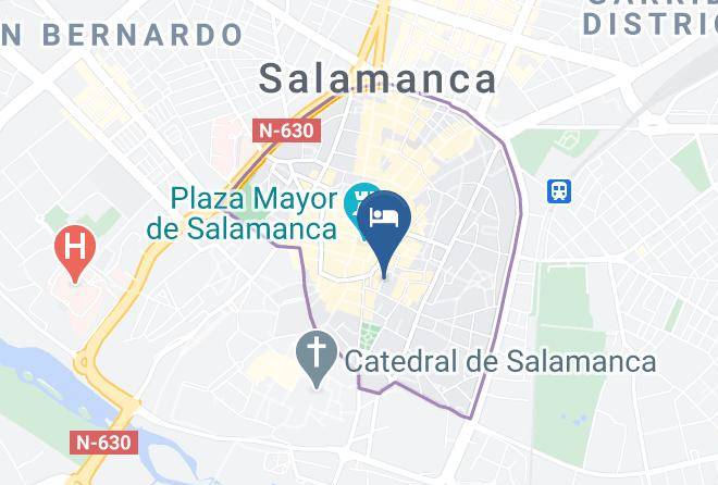 Salamanca - Hotel Soho Boutique Canalejas Maps