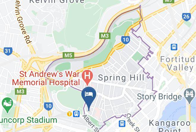Brisbane - So Ho Hotel Maps