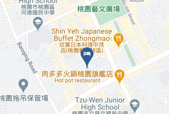 Taoyuan District - Soho Motel Maps
