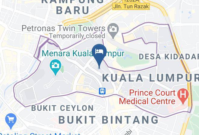 Kuala Lumpur - Soho Suites Klcc By Plush Maps