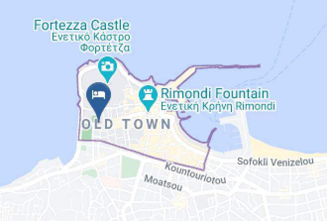 Sohora Boutique Hotel Map