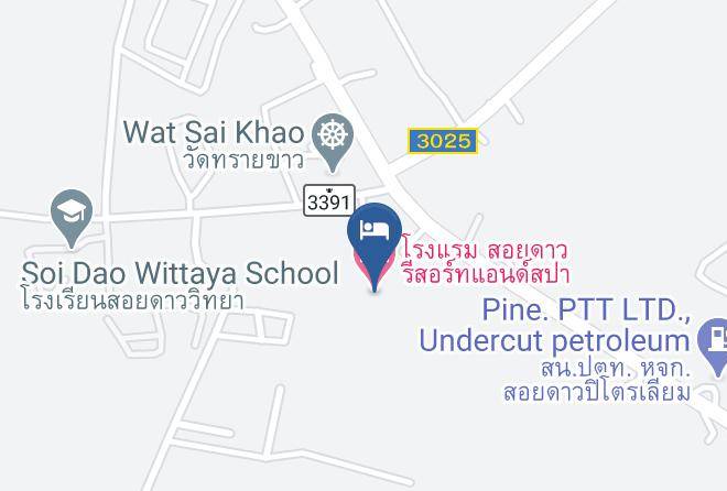 Amphoe Soi Dao - Soidao Resort And Spa Maps