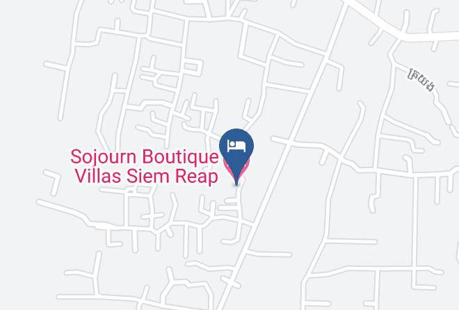 Sojourn Boutique Villas Siem Reap Karte - Siem Reap - Siem Reab Town