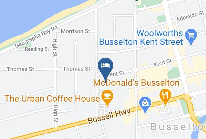 Busselton - Sojourn On Gale Maps