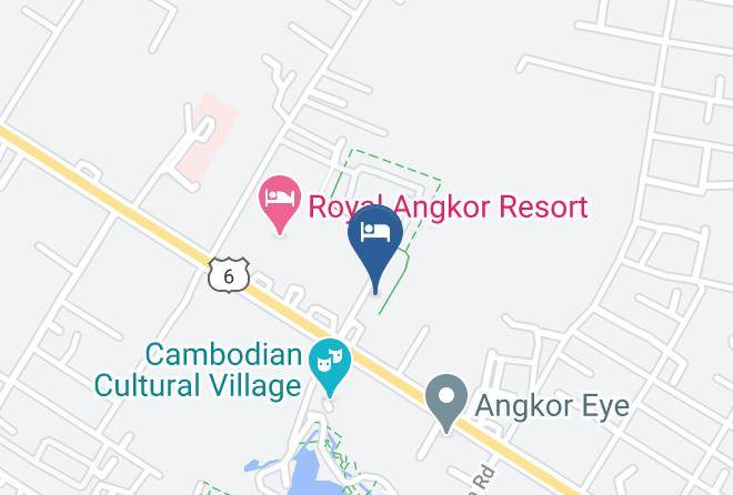 Sokhalay Angkor Inn Karte - Siem Reap - Siem Reab Town