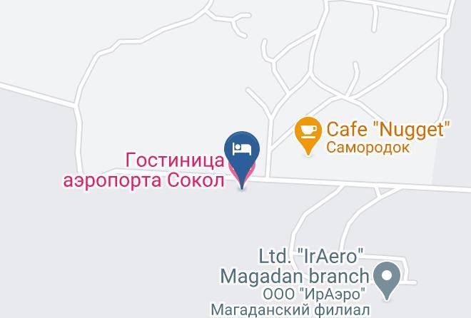 Magadan - Sokol Airport Hotel Maps