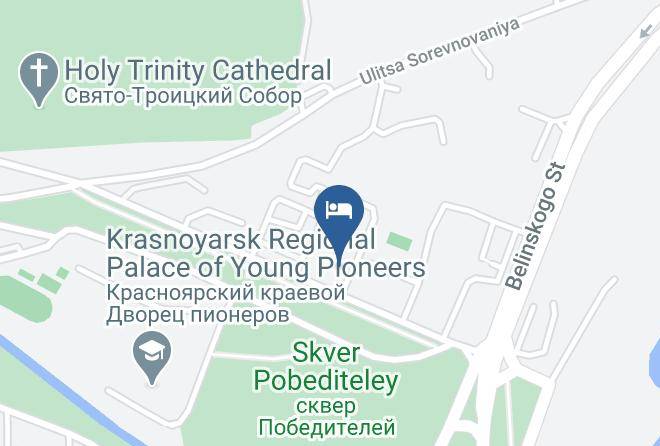 Krasnoyarsk - Sokol Baza Otdykha Maps