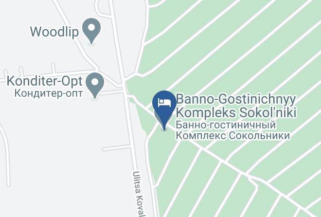 Lipetsk - Sokol'niki Gostinitsa Maps